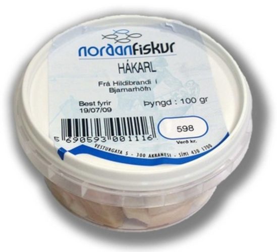 Hákarl teningar KG