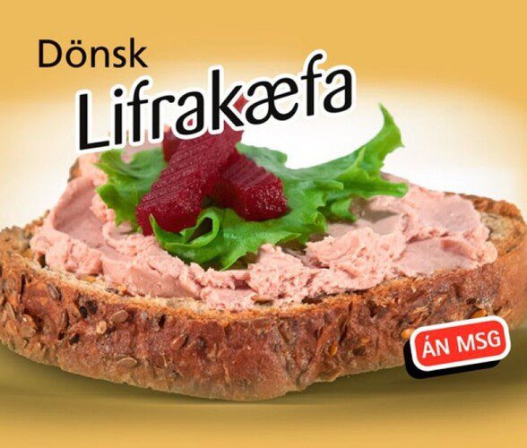 Lifrakæfa Dönsk 190 g/stk