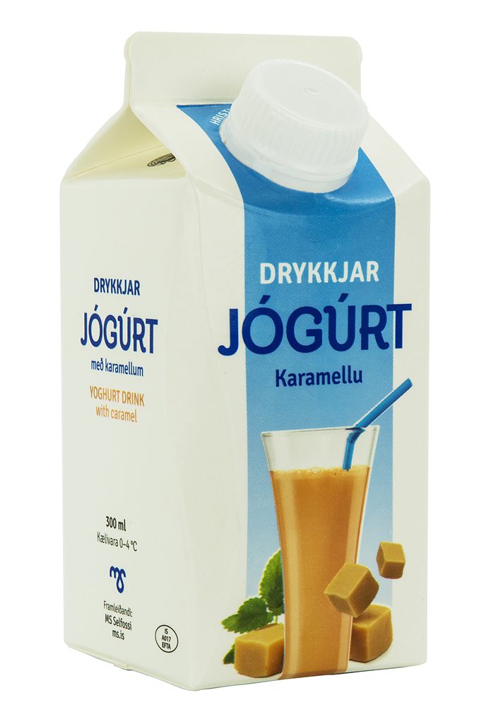 MS Drykkjar jógúrt m/karamellu 6×300 ml/ks