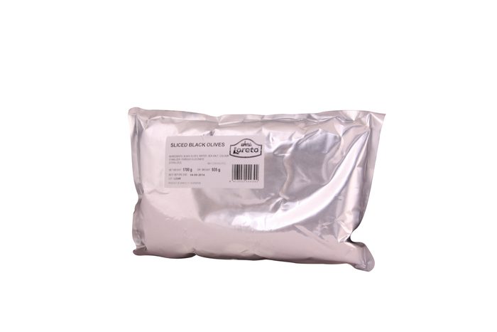 Svartar ólífur sneiddar 1,7 kg/stk (10)