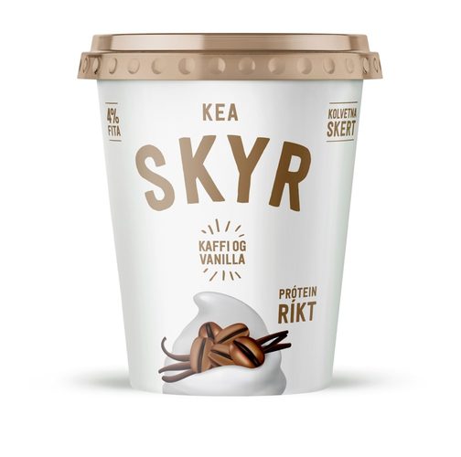 MS KEA skyr kaffi/vanilla 6×500 g/ks