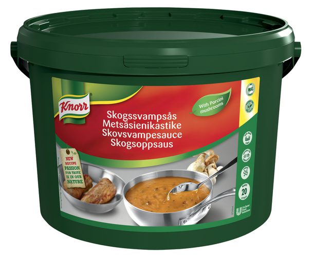 Knorr skógarsveppa sósa þurr 3kg/20L