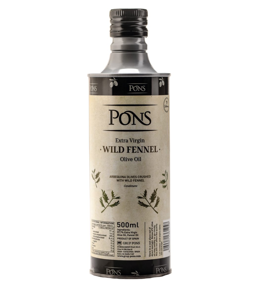 Pons Culinary ólífuolía fennel 500ml (6stk/ks)