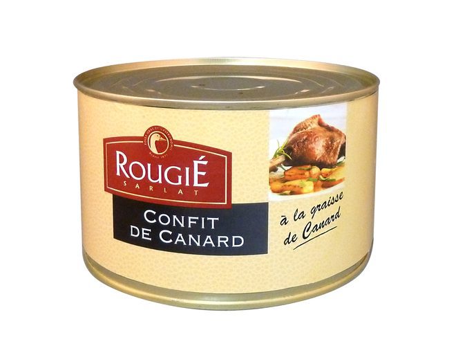 Rougié Anda Confit (4 leggir) 1.35 kg/stk (6stk/ks)