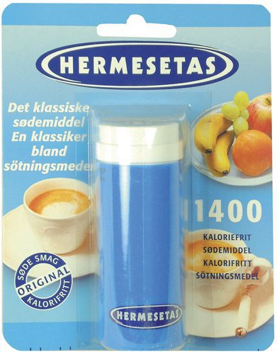 Hermesetas blátt töflur 1400×12 stk/ks
