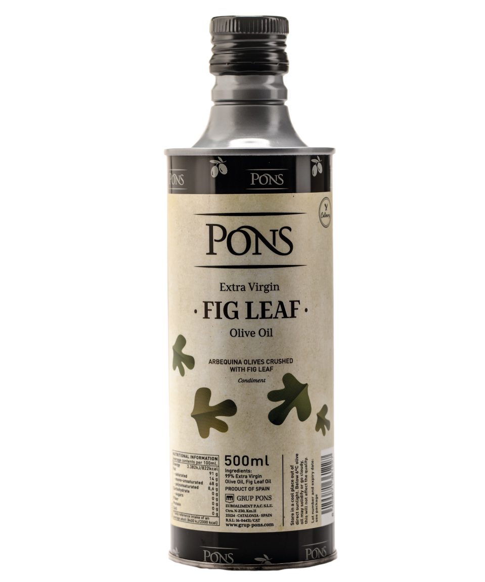 Pons Culinary ólífuolía fíkjulauf 500 ml (6stk/ks)
