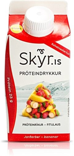 MS Skyr.is prótein drykkur jarðarb&bananar 6×300 ml/ks