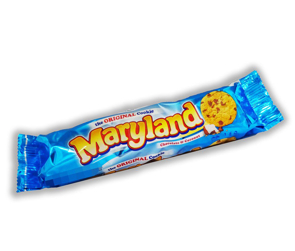 Maryland kex kókos blátt 20×136 g/ks