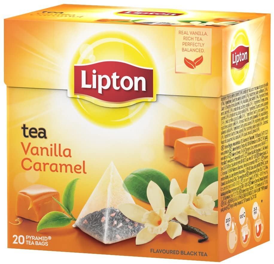 Lipton Vanilla Caramel 20 stk (12)