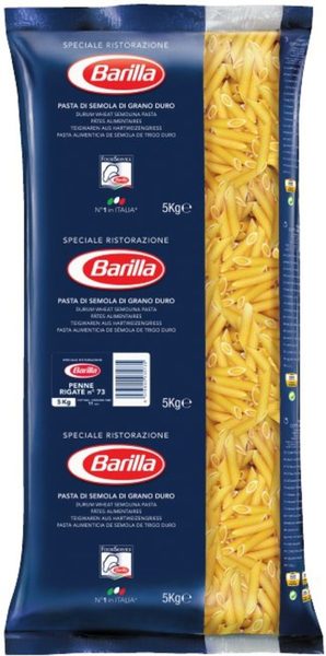 Pasta Penne Rigatte 5 kg (3 stk/ks)