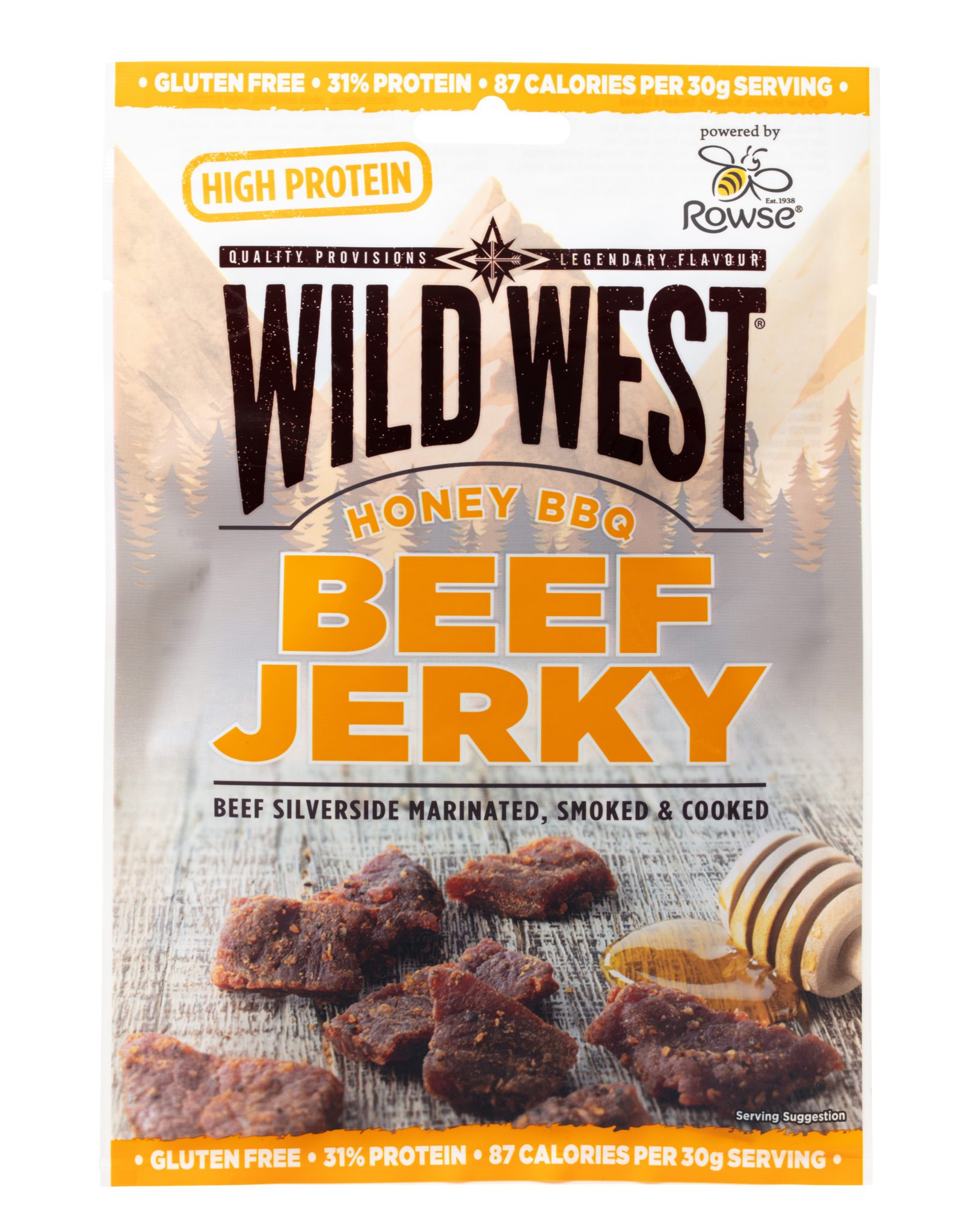 Beef Jerky Honey BBQ 16×60 g/ks