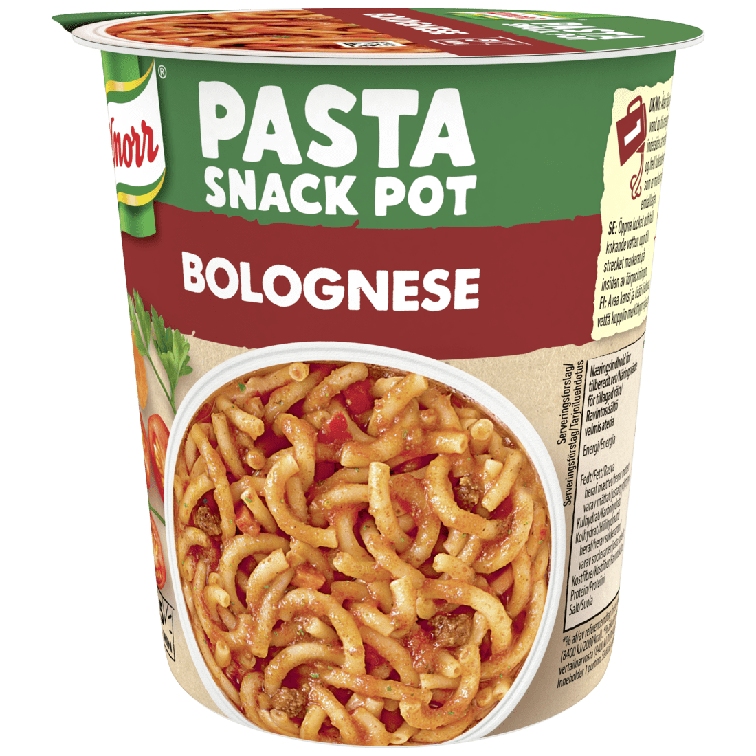 KNORR Snackpot Bolognese 8x60g