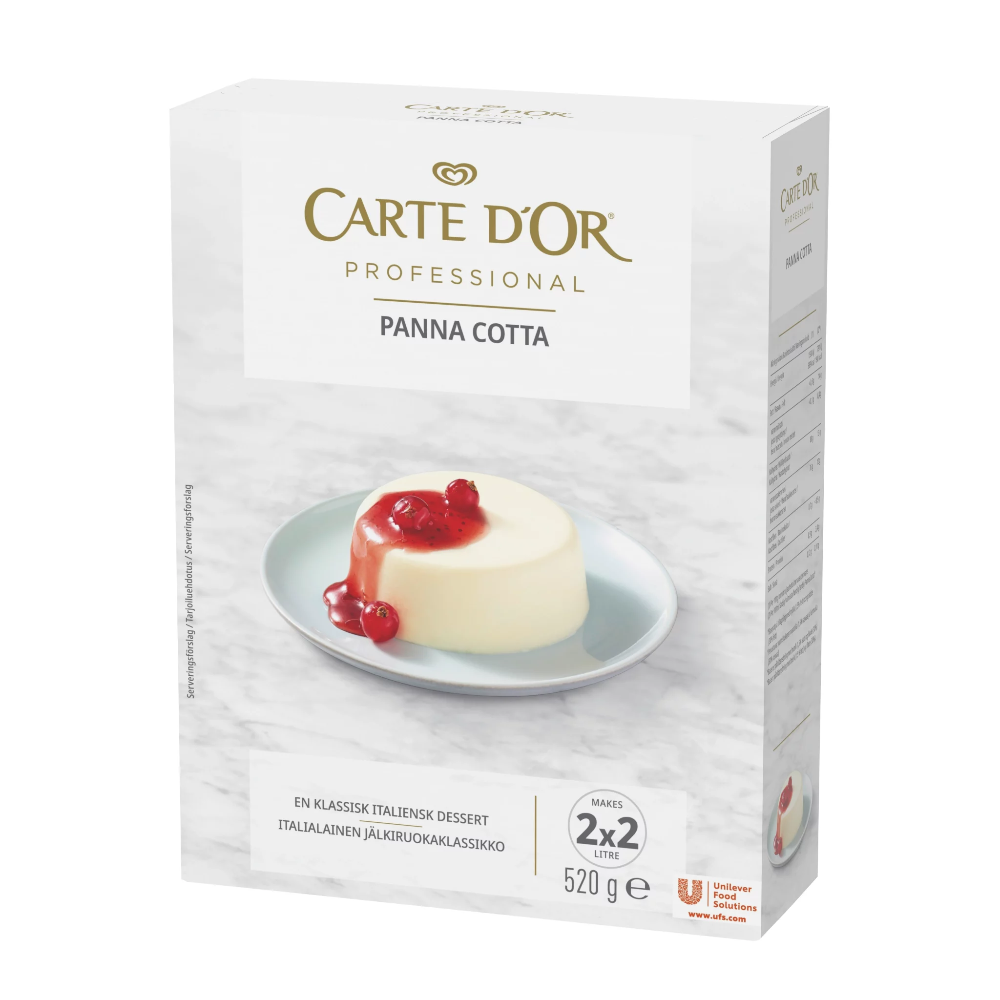 Carte D’or Panna Cotte 2x260g/2L