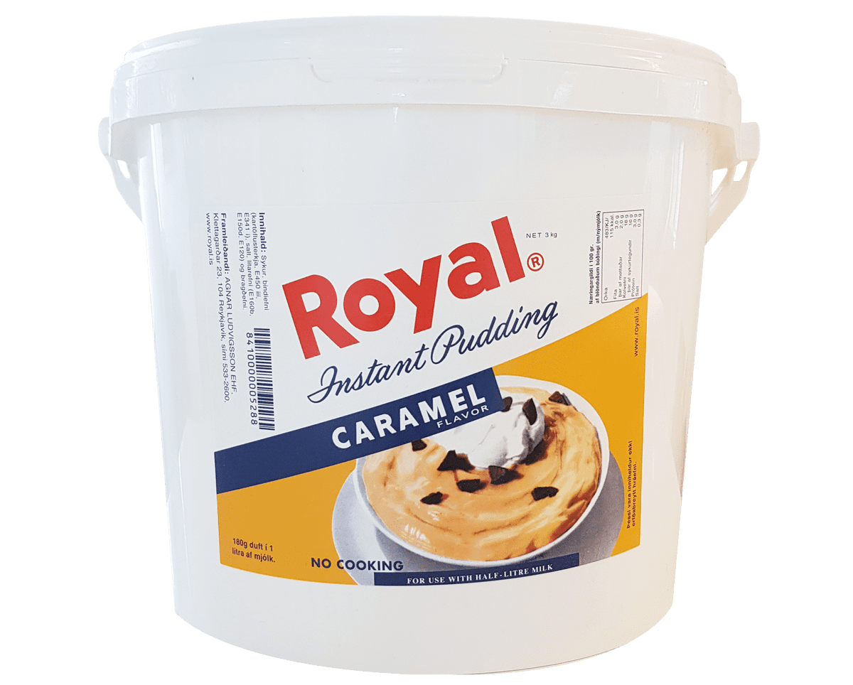 Royal Búðingur karamellu 3kg
