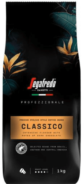 Segafredo Professional Classico kaffi baunir 5x1kg