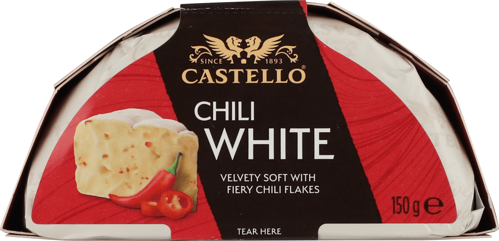 Castello Creamy ostur Red Chili 6x150g