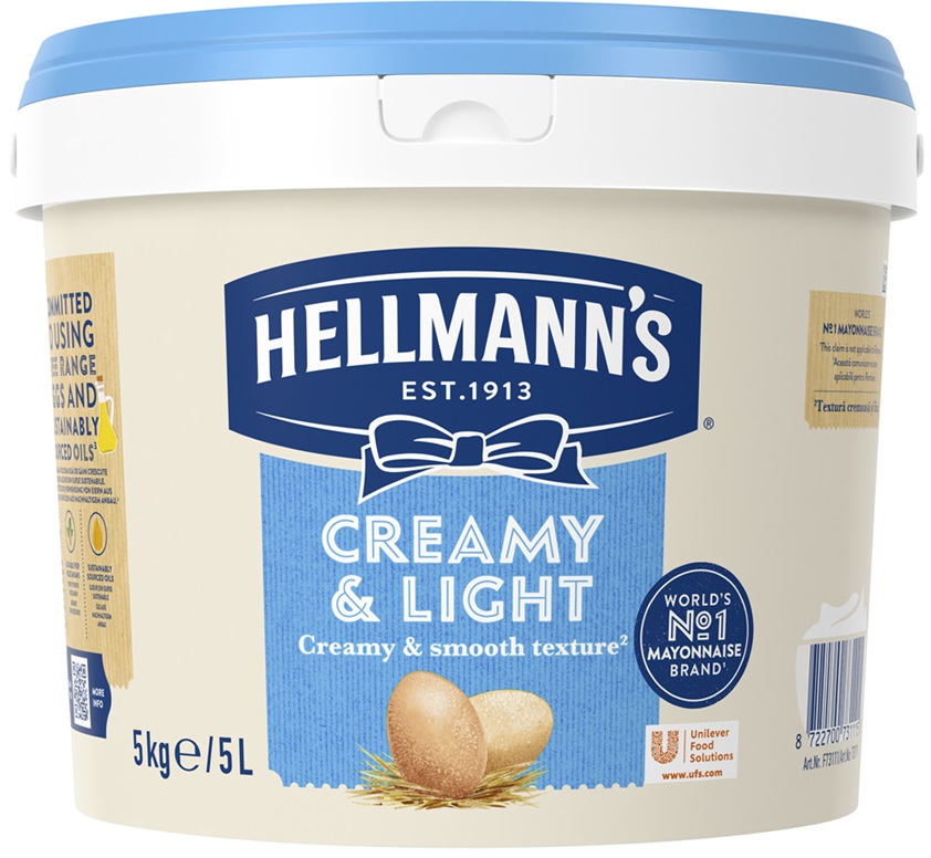 Hellmann’s Majones Creamy & Light 5kg (1)