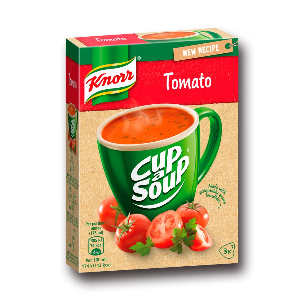 KNORR Bollasúpa Tómat 12x3x18g