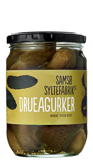 SAMSØ Agúrkur smáar heilar 6×580 g/ks