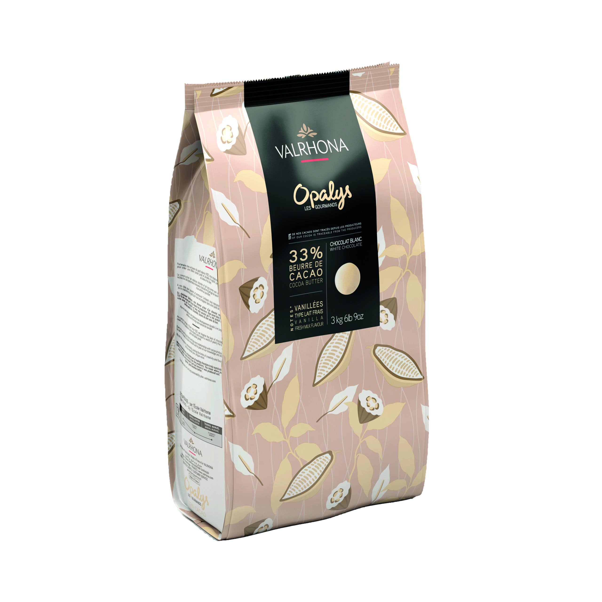 Valrhona Súkkulaði Opalys 33% 3kg