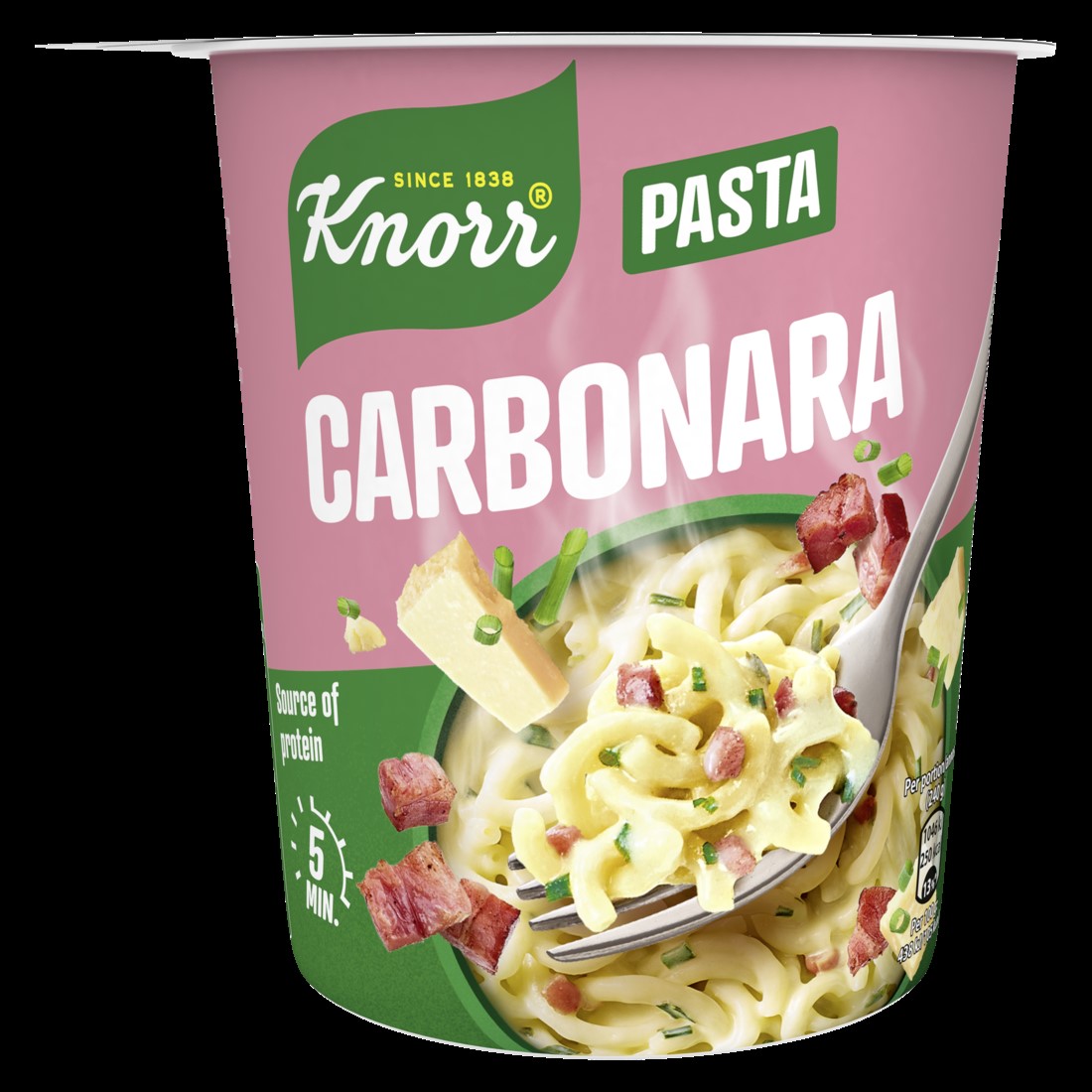 KNORR Snackpot Carbonara 8x63g