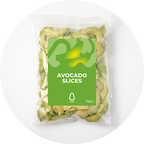 Lárpera Avocado sneiðar IQF 1 kg/stk (6 stk/ks)