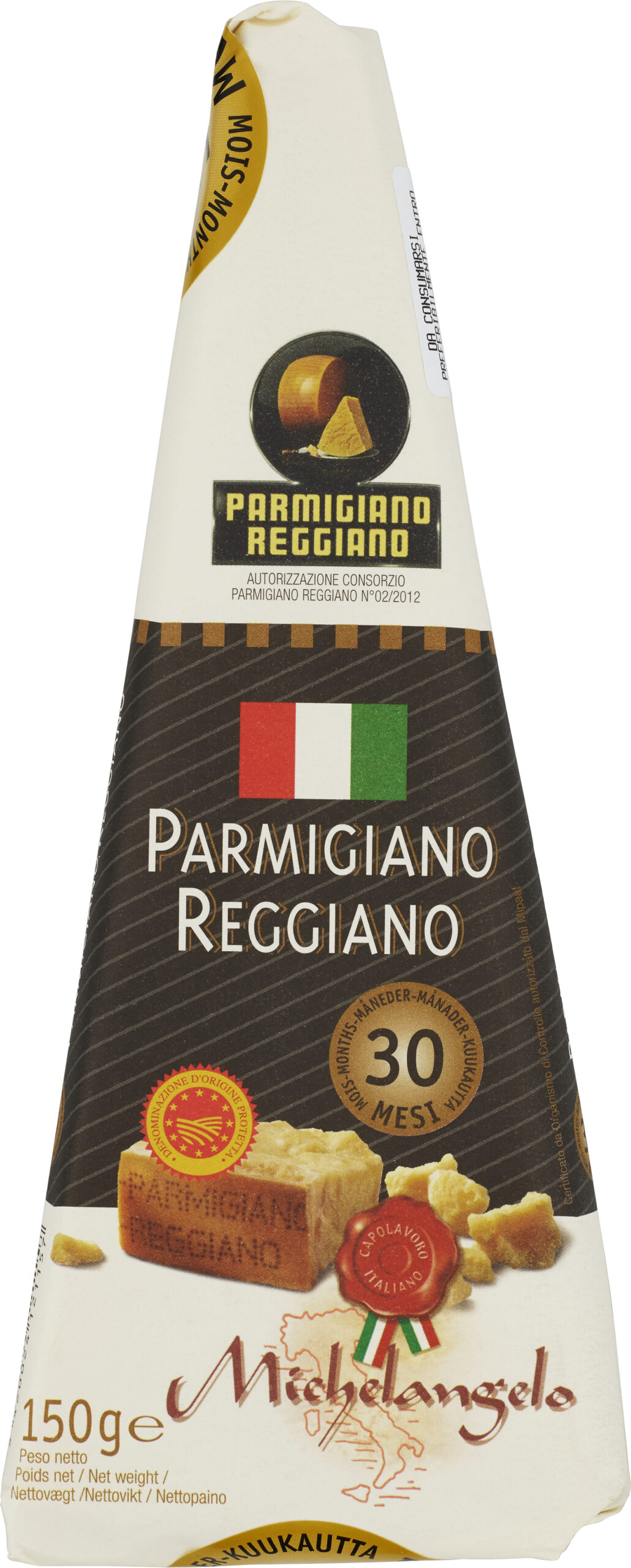 Parmigiano Reggiano 30 mán Michelan.(PDO) 12x150g