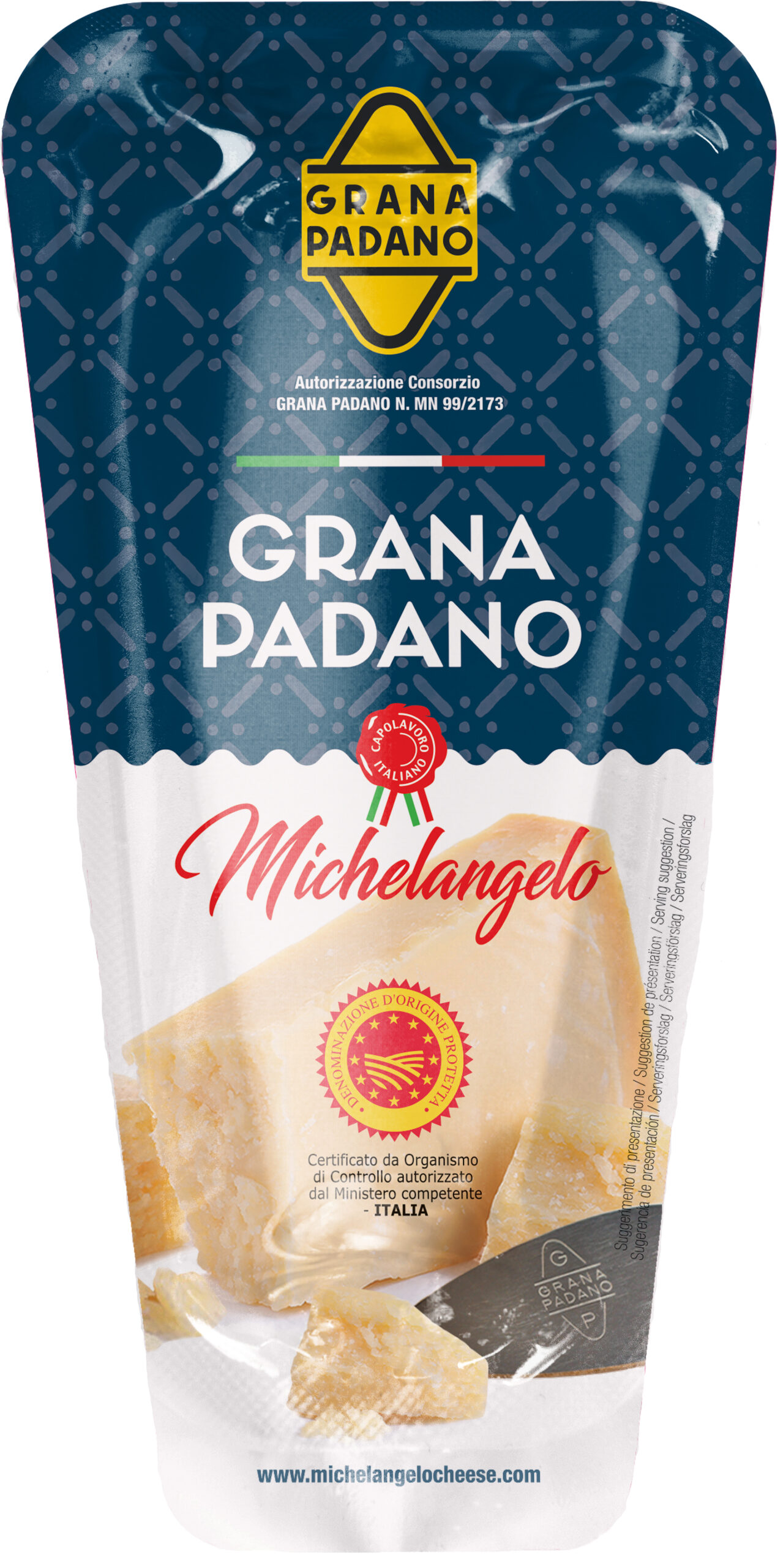 Grana Padano Michelangelo (PDO)12x200g