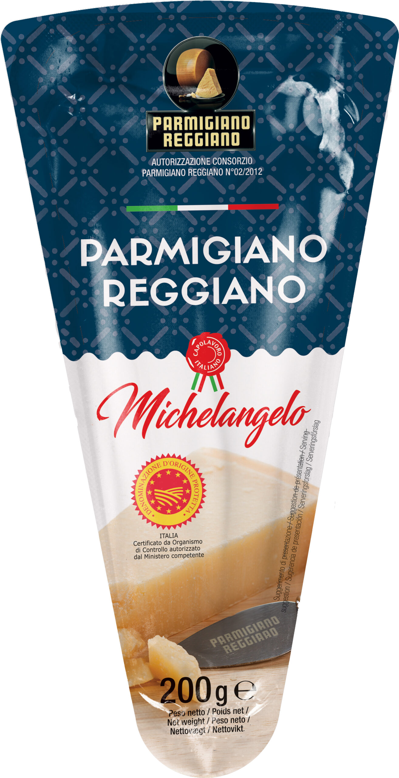 Parmigiano Reggiano Michelangelo (PDO) 12x200g