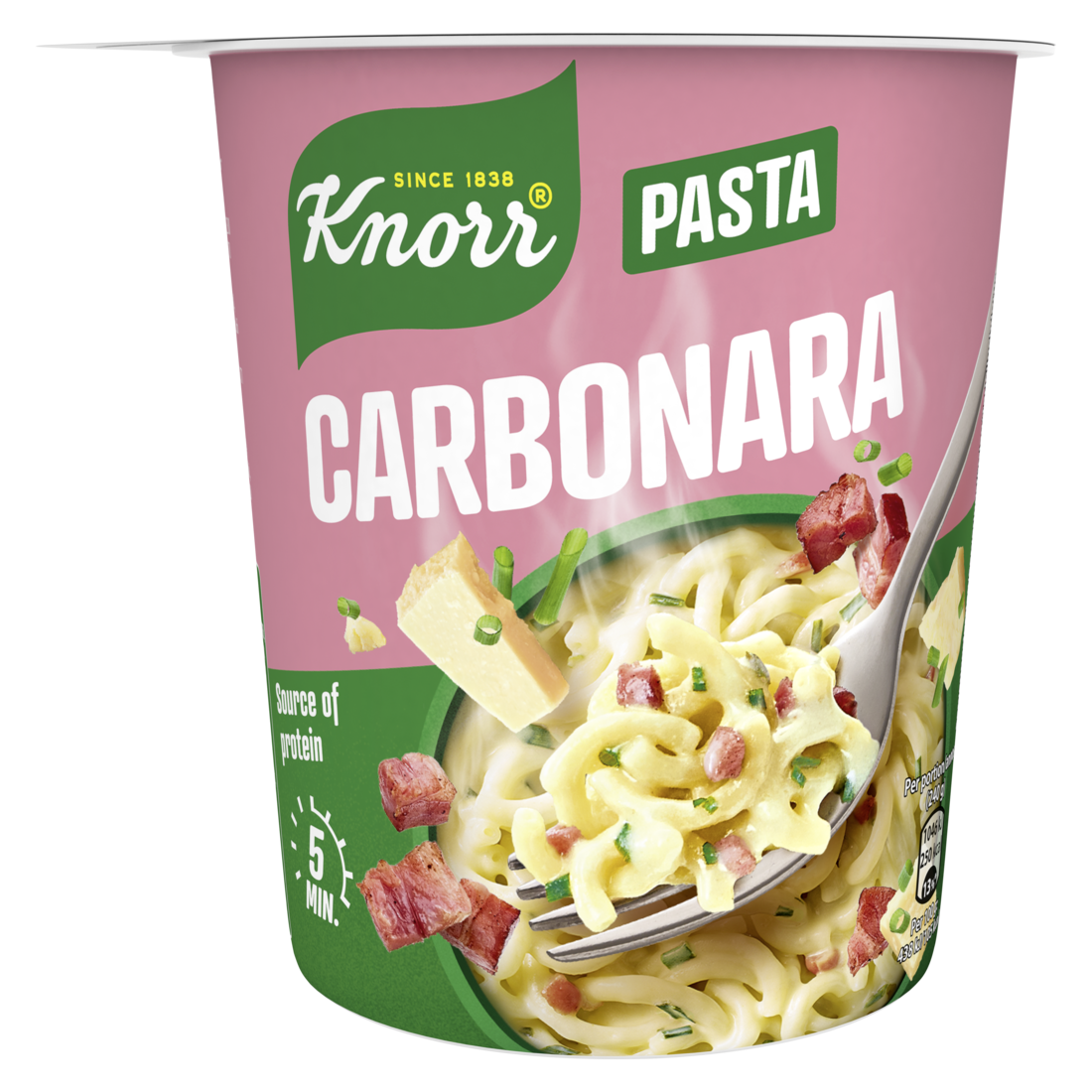 KNORR Snackpot Carbonara 8x63g