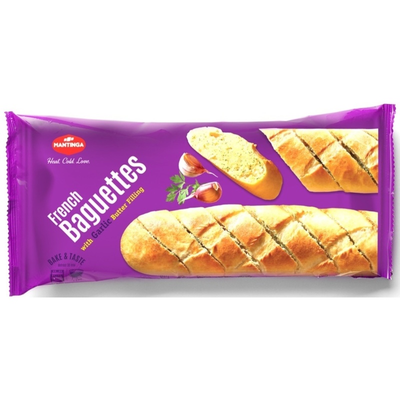 Hvítlauksbrauð án pálmaolíu 15×2 stk. (350 g)