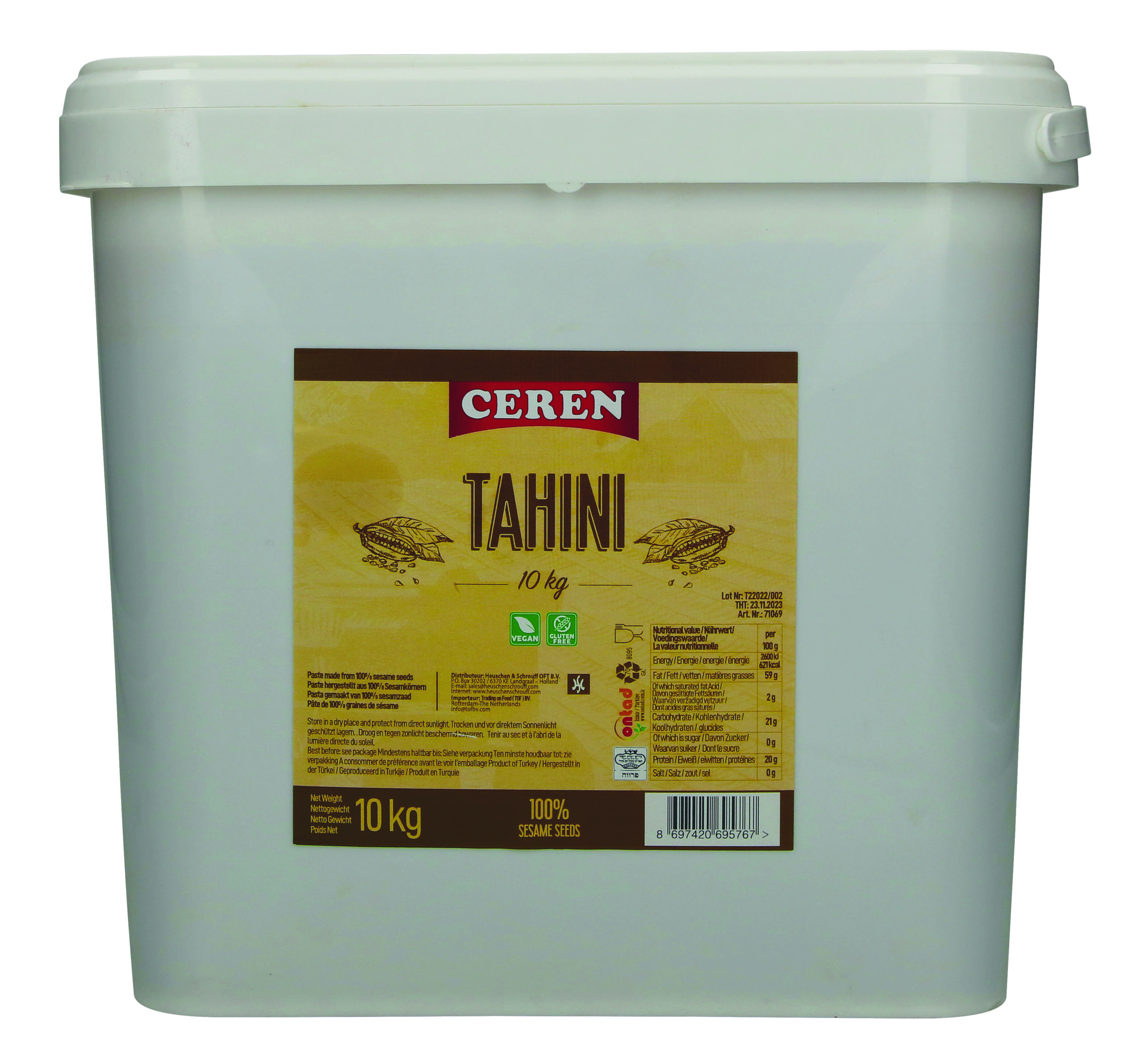 Tahini 10 kg/stk