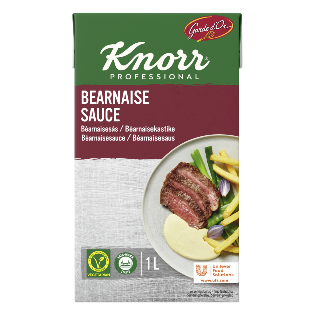 Knorr Professional Bearnaisesósa tilbúin 1ltr (6stk/ks)