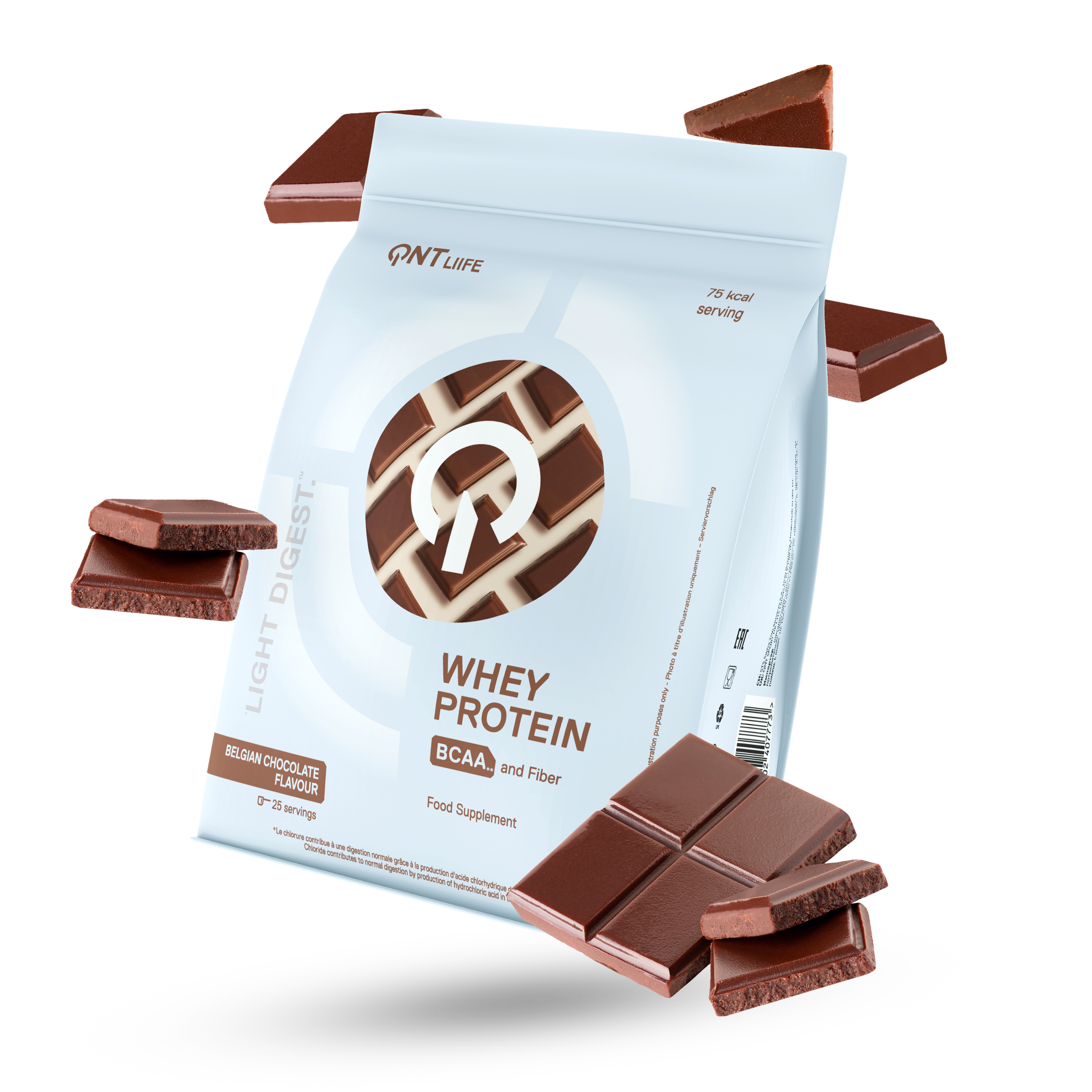 QNT Light Digest Chocolate 10x500g