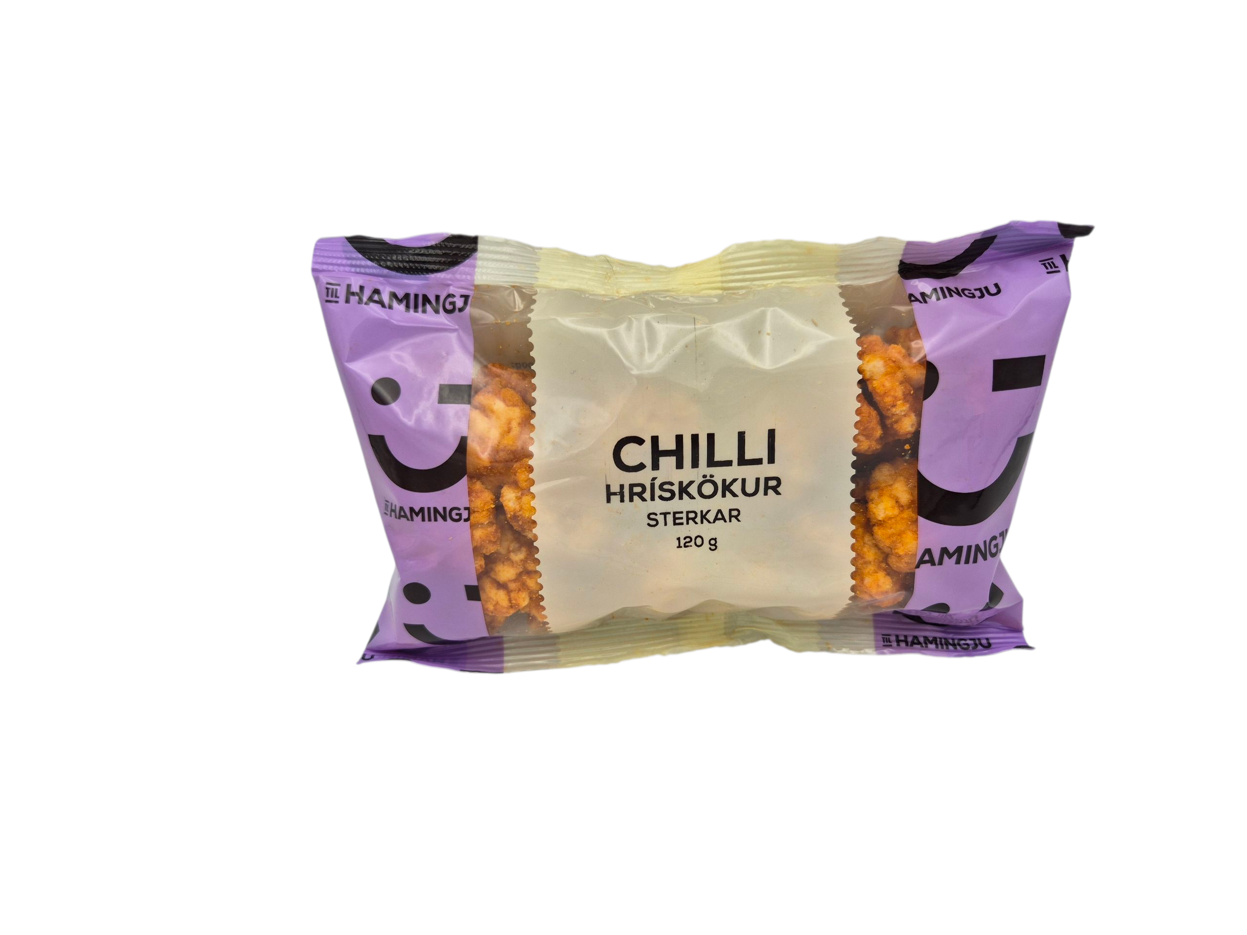 Til hamingju Chilli Hrískökur sterkar 15x120g