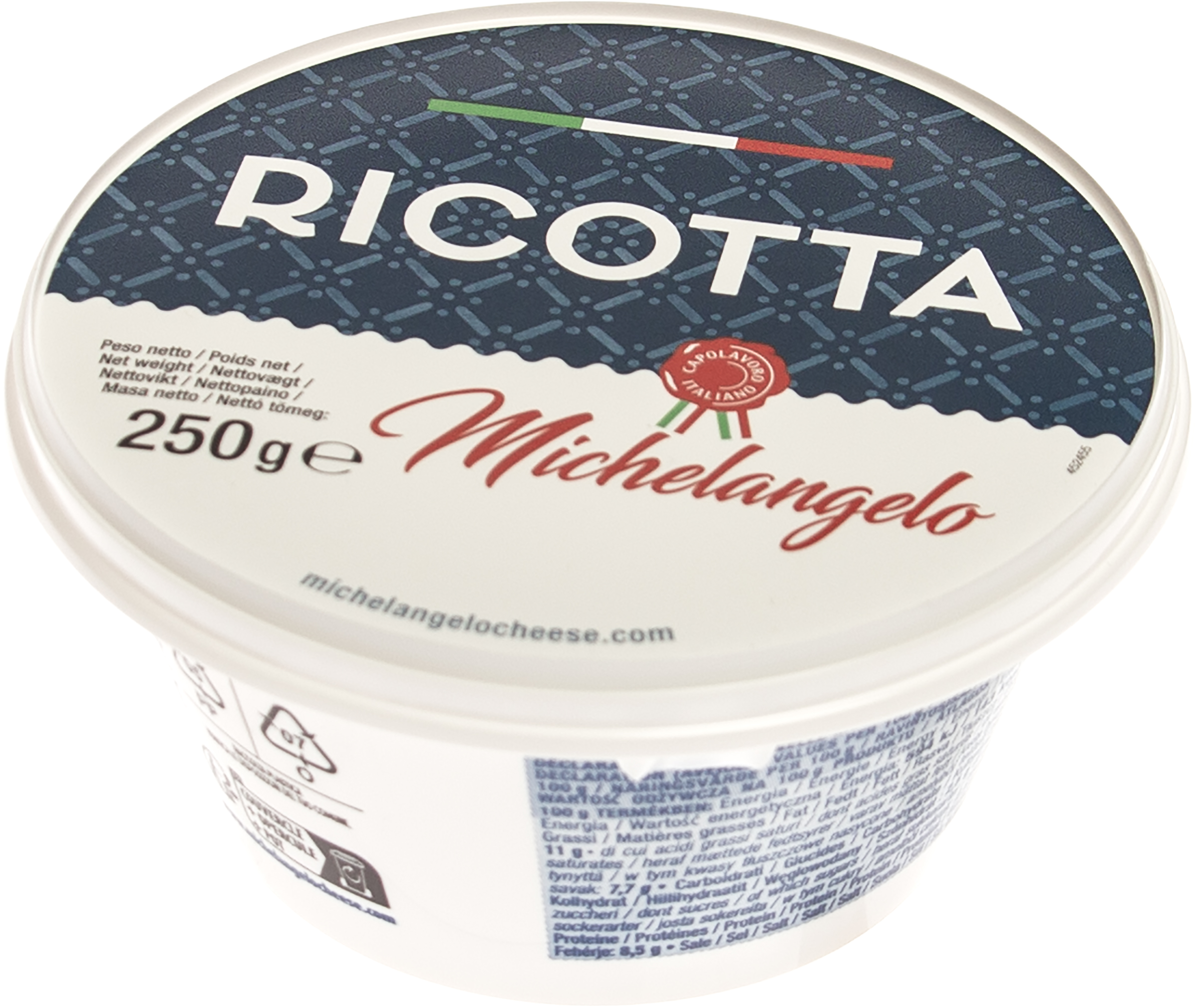 Ricotta Michelangelo 6x250g