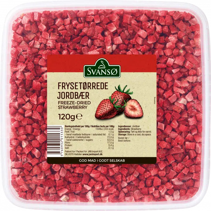 Jarðarber frostþurrkuð 120g (8stk/ks)