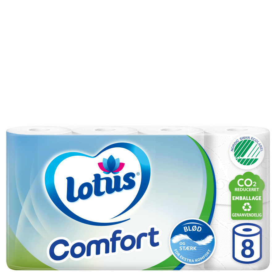 Lotus Comfort WC pappír 7x8stk