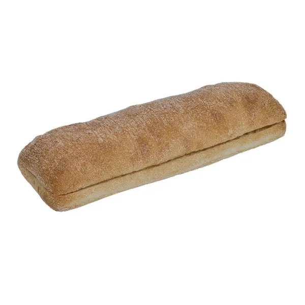 Ciabatta dökkt fullbakað skorið 110g (18stk/ks)