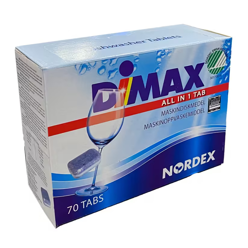 Dimax uppþvottavélatöflur S 70stk